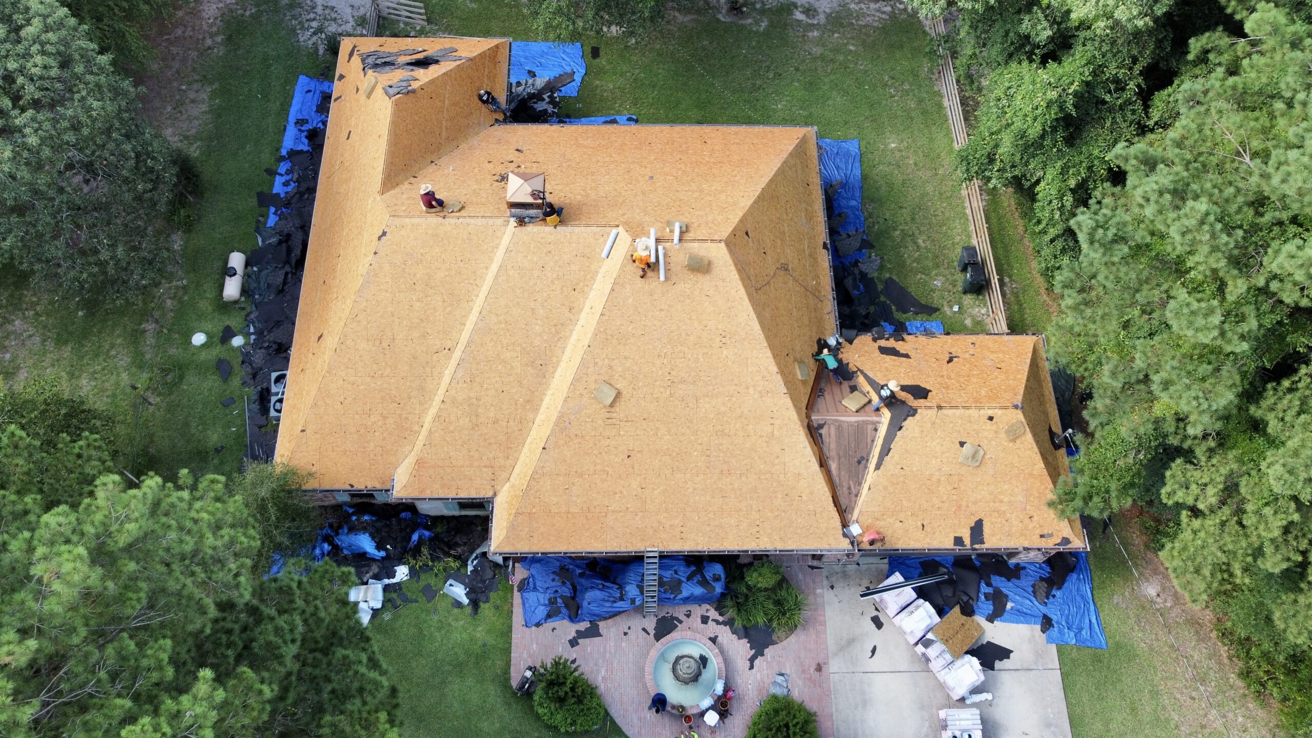 Angelman roofing and restoration work